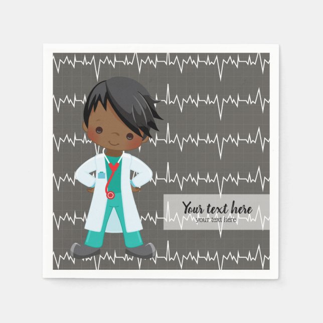 Serviette En Papier Kids Doctor (Devant)