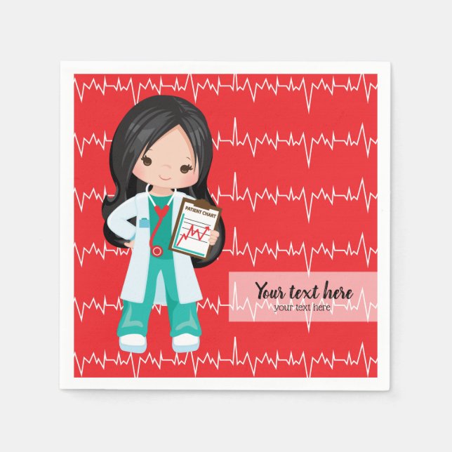 Serviette En Papier Kids Doctor (Devant)