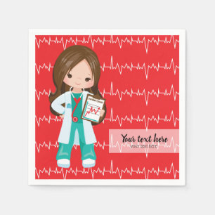 Serviette En Papier Kids Doctor