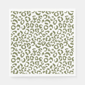 Serviette En Papier Kid's Safari Leopard Birthday Party