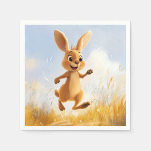 Serviette En Papier Kiki le lapin