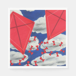 Serviette En Papier Kites et Klouds
