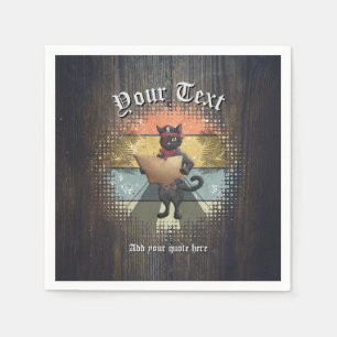 Serviette En Papier Kitty Buccaneer's Sunset Quest