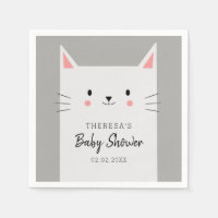 Kitty Chat Thème Baby shower Cute Kitten
