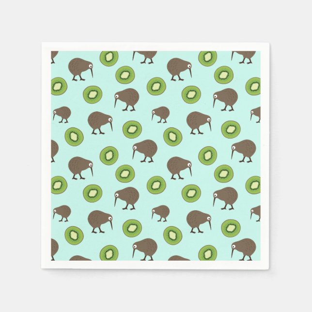 Serviette En Papier Kiwi (Devant)