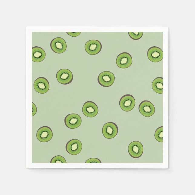 Serviette En Papier Kiwi (Devant)