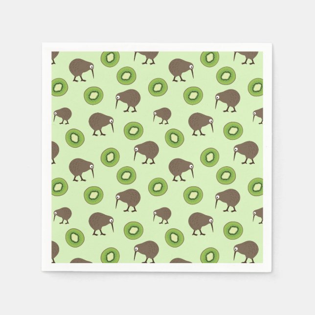 Serviette En Papier Kiwi (Devant)