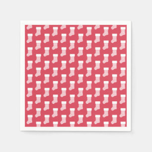 Serviette En Papier Knit d'hiver Papier de rangement de Noël serviette