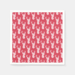 Serviette En Papier Knit d'hiver Reinder Papier Naples