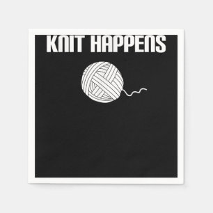 Serviette En Papier Knit se produit - Tricot Knitter Crochet Crochet