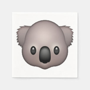Serviette En Papier Koala - Emoji
