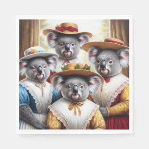 Serviette En Papier Koala Little Femmes