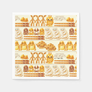 Serviette En Papier Kowalski Bakery Rows of Traitements Motif