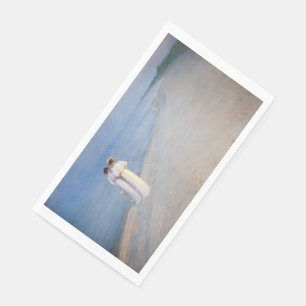 Serviette En Papier Kroyer - Soirée d'été sur Skagen Beach