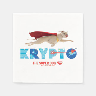 Serviette En Papier Krypto Le Super Chien