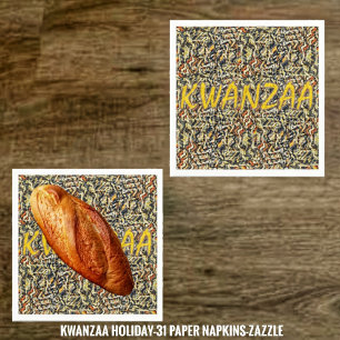 Serviette En Papier Kwanzaa Holiday-31