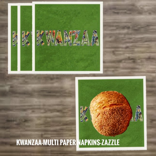 Serviette En Papier Kwanzaa-Multi (Créateur téléchargé)