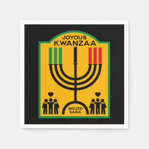 Serviette En Papier Kwanzaa Umoja