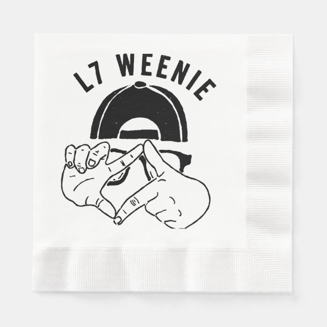 Serviette En Papier L7 Weenie (Devant)