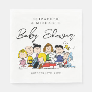 Serviette En Papier La Bande D'Arachides BABY SHOWER