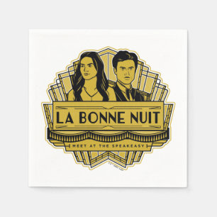 Serviette En Papier La Bonne Nuit - Rendez-Vous À La Speakeasy