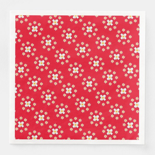 Serviette En Papier La bonne serviette à la fondue ou à la raclette (Devant)