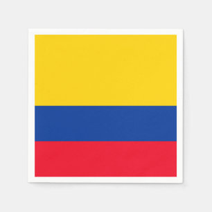 Serviette En Papier La Colombie