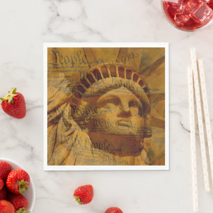 Serviette En Papier La Constitution américaine