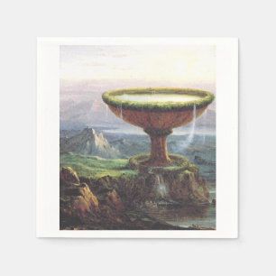 Serviette En Papier La coupe du Titan par Thomas Cole