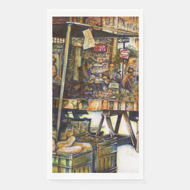 Serviette En Papier La créativité éclatante toute lumière (Devant)