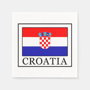 Serviette En Papier La Croatie