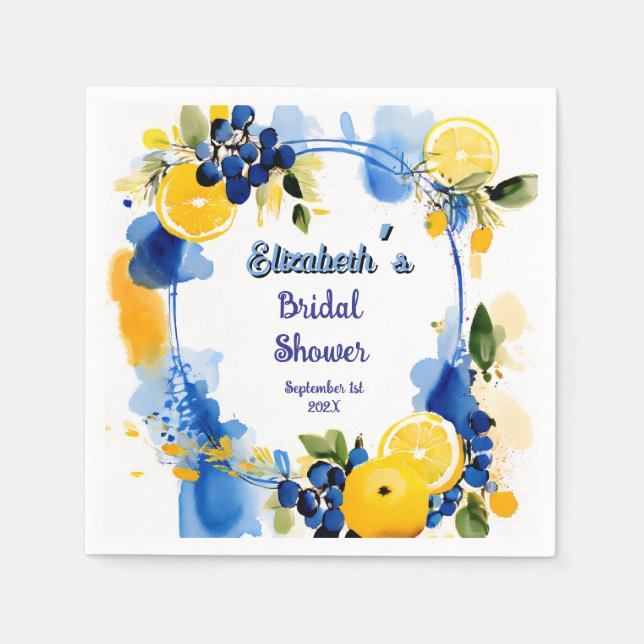 Serviette En Papier La Dolce Vita (Devant)