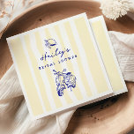 Serviette En Papier La Dolce Vita Fête de Mariage Jaune Citron Italien<br><div class="desc">Ajoutez une touche d'élégance à votre fête de mariage avec nos serviettes en papier La Dolce Vita Lemon Yellow Italian. Avec un design charmant inspiré du citron et des accents jaunes vibrants, ces serviettes apportent une ambiance fraîche et sophistiquée à votre célébration. Parfaitement adaptées aux événements à thème italien, elles...</div>
