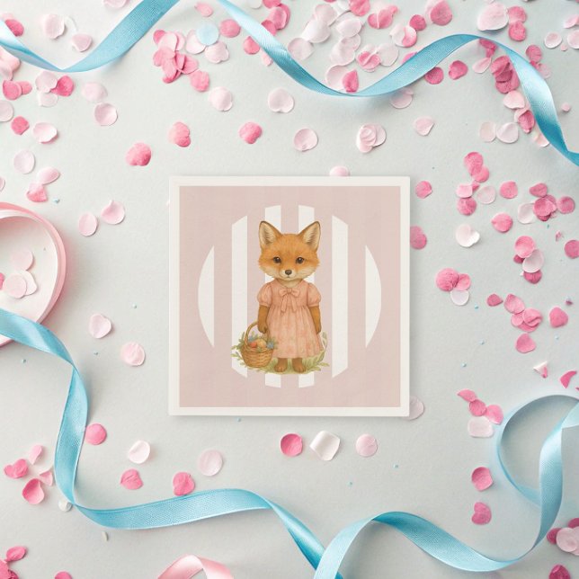 Serviette En Papier La douce célébration de Lil Lily (Créateur téléchargé)