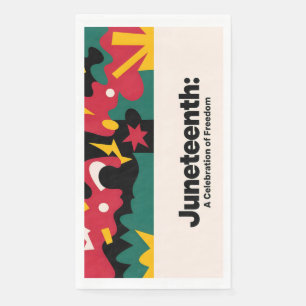Serviette En Papier La fête de la liberté de Desi, au 19ème anniversai