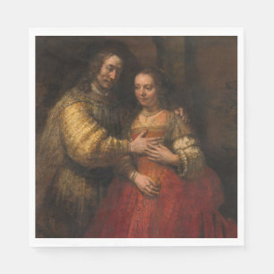 Serviette En Papier La Fiancée juive (de Rembrandt)