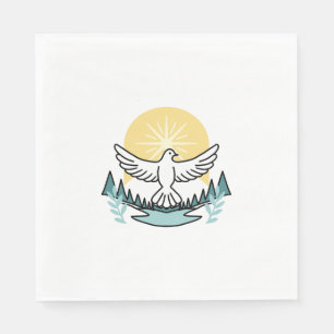 Serviette En Papier La force spirituelle en Dieu - L'épanouissement de
