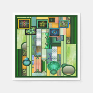 Serviette En Papier La Galerie Cocktail Napkin