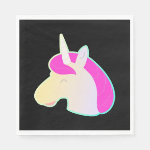 Serviette En Papier la licorne de la bande dessinée !