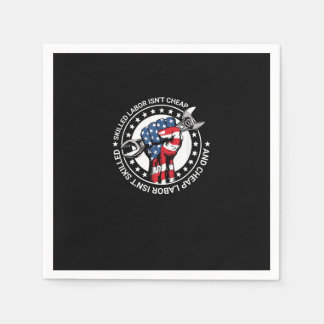 Serviette En Papier La main-d’oeuvre qualifiée n’est pas bon marché et