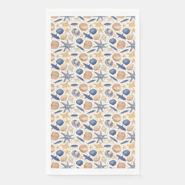 Serviette En Papier La Mer Vit Dans Chacun De Nous (Devant)