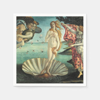 Serviette En Papier La naissance de Vénus - Art classique de Botticell