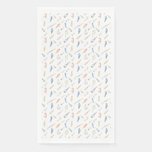 Serviette En Papier La pêche nous permet de nous rapprocher de la natu