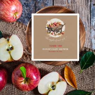 Serviette En Papier La Pomme De Notre Baby shower Oeil