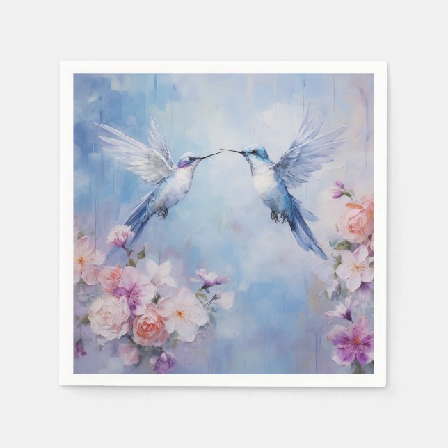 Serviette En Papier La série de conception de colibri 10 (Devant)