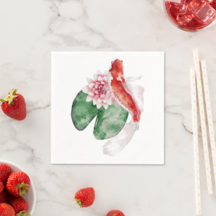 Serviette En Papier La série Okinawa Design 29