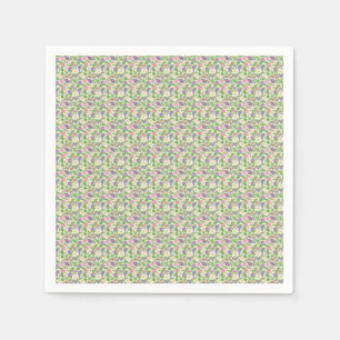 Serviette En Papier La Terre Rire En Fleurs
