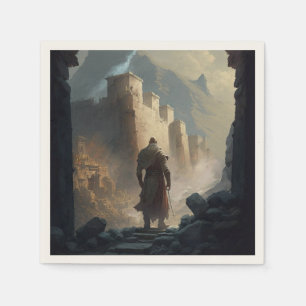 Serviette En Papier La Tour de montagne