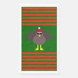 Serviette En Papier La Turquie de Noël