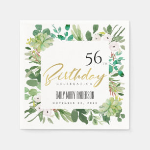 SERVIETTE EN PAPIER LA VAGUE VERTE FOLIAGE LA COULEUR D'EAU N'IMPORTE 